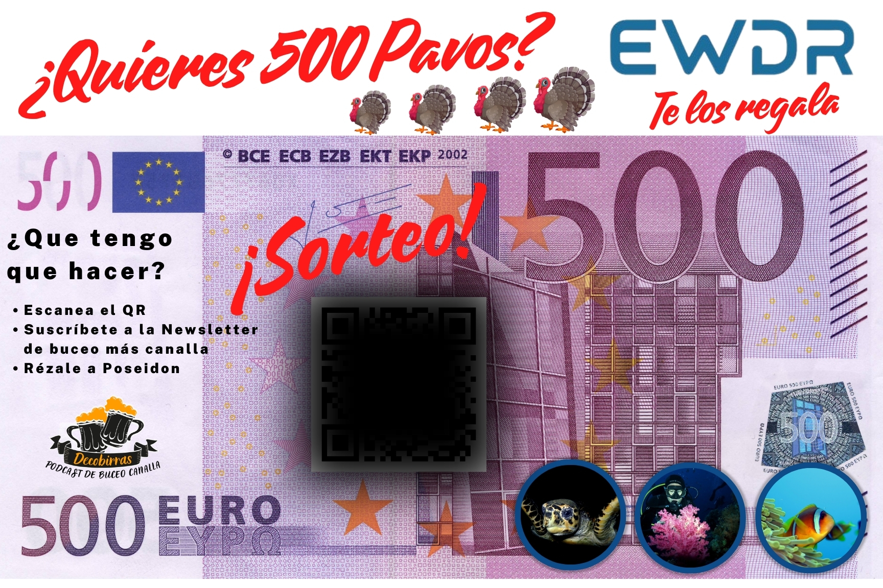 Sorteo Fira buceo 2026